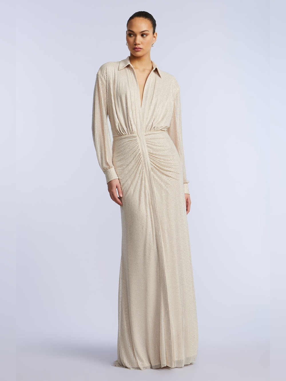 BCBGMaxAzria Shirt Gown